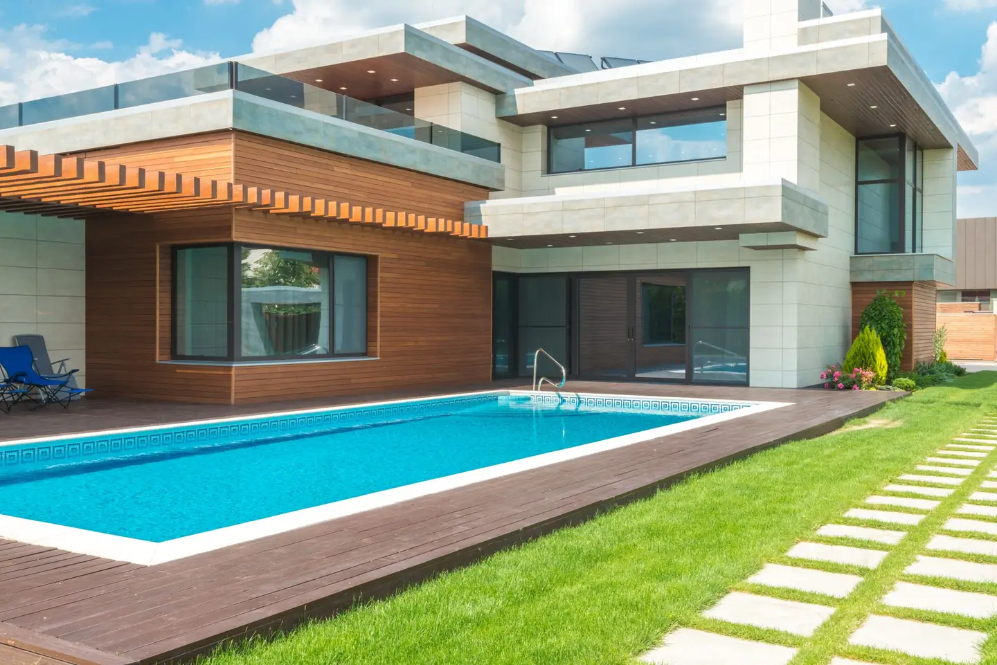 Swimming pool built in Allambie Heights, NSW